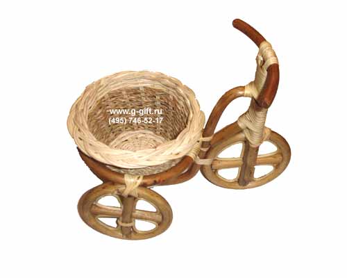 Artificial Wooden bicycle,  code: 0209586